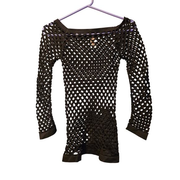 Tanco black mesh shirt - Picture 1 of 6